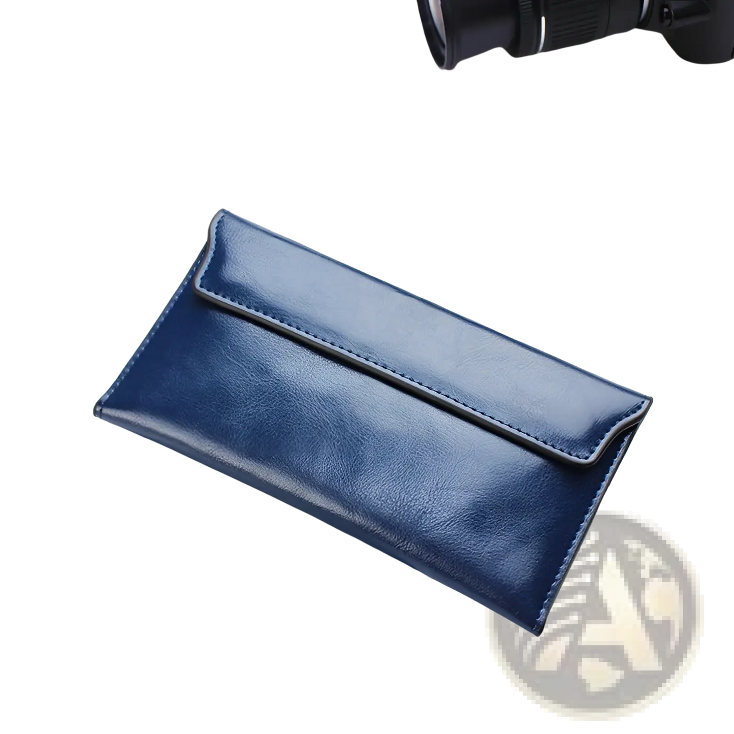 Leather Long Wallet Slim Minimalist Cowhide Clutch