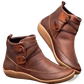 Leather Martin Boots Faux Fur Lined Winter Snow Shoes