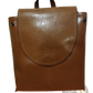 Leather Messenger Backpack Retro Fashion Bag