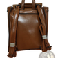 Leather Messenger Backpack Retro Fashion Bag