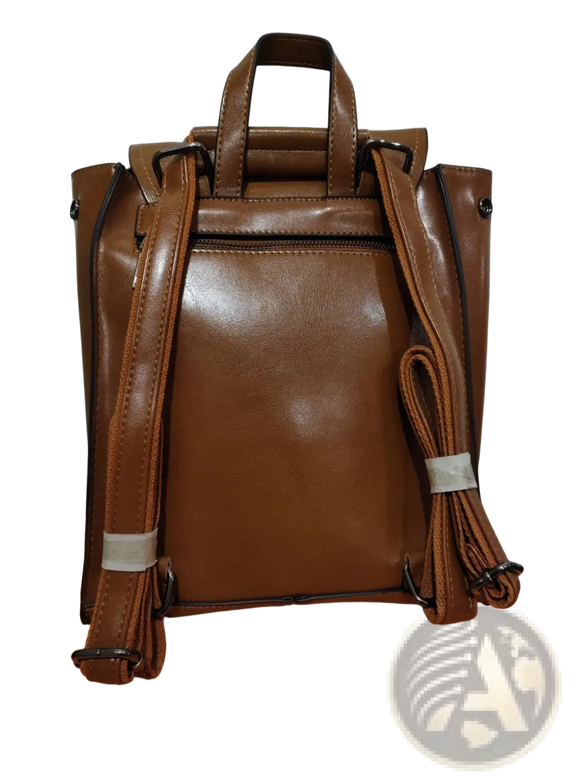 Leather Messenger Backpack Retro Fashion Bag