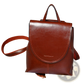 Leather Messenger Backpack Retro Fashion Bag