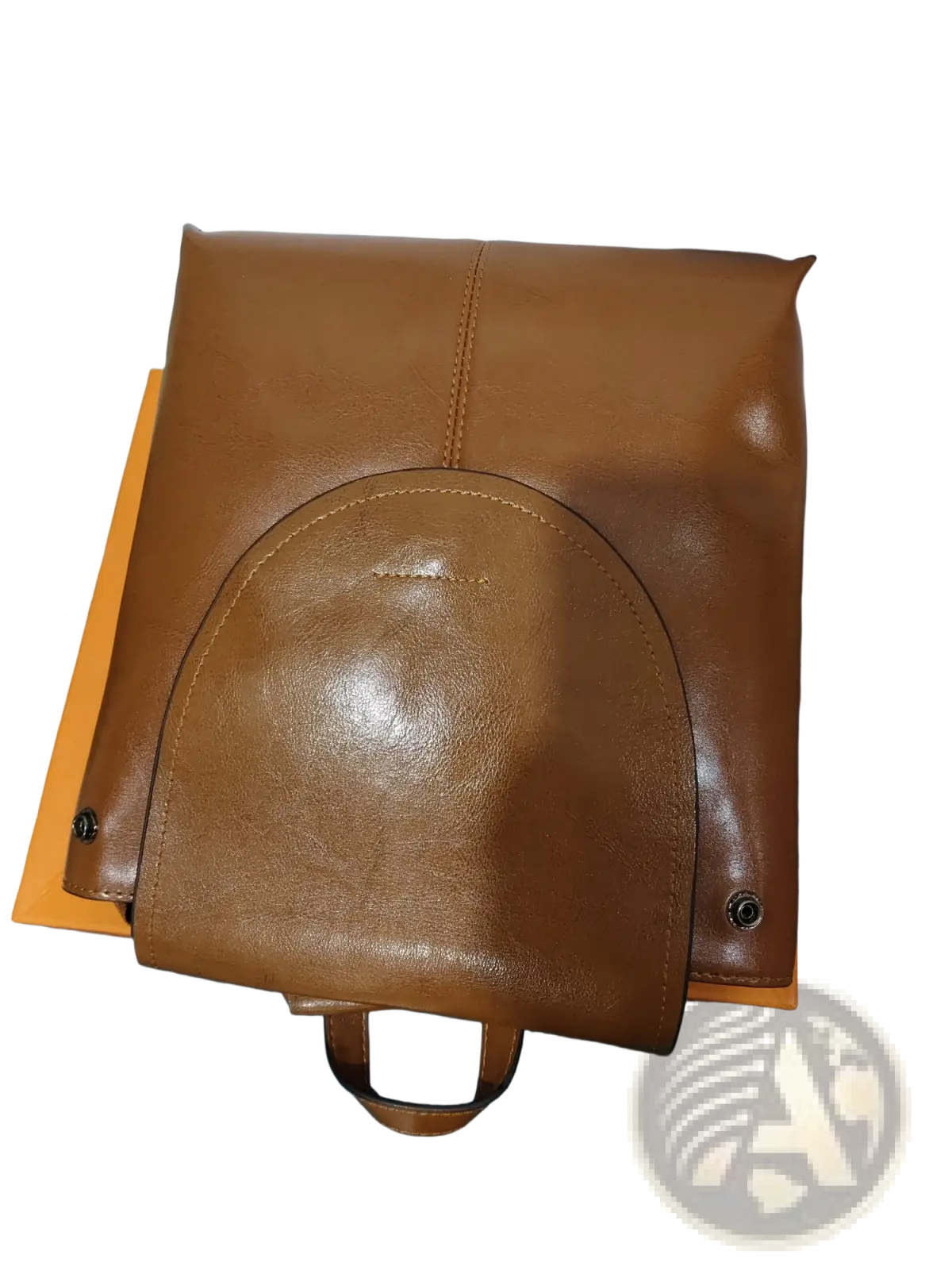 Leather Messenger Backpack Retro Fashion Bag