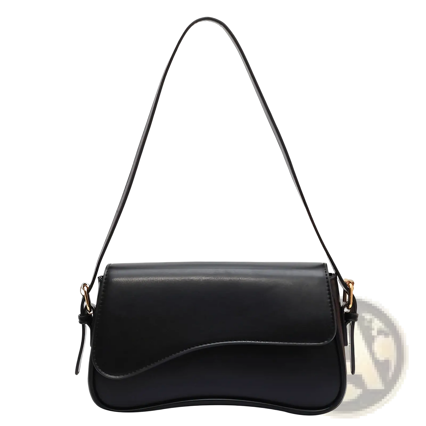Leather Messenger Bag Minimalist Crossbody Organ Bag