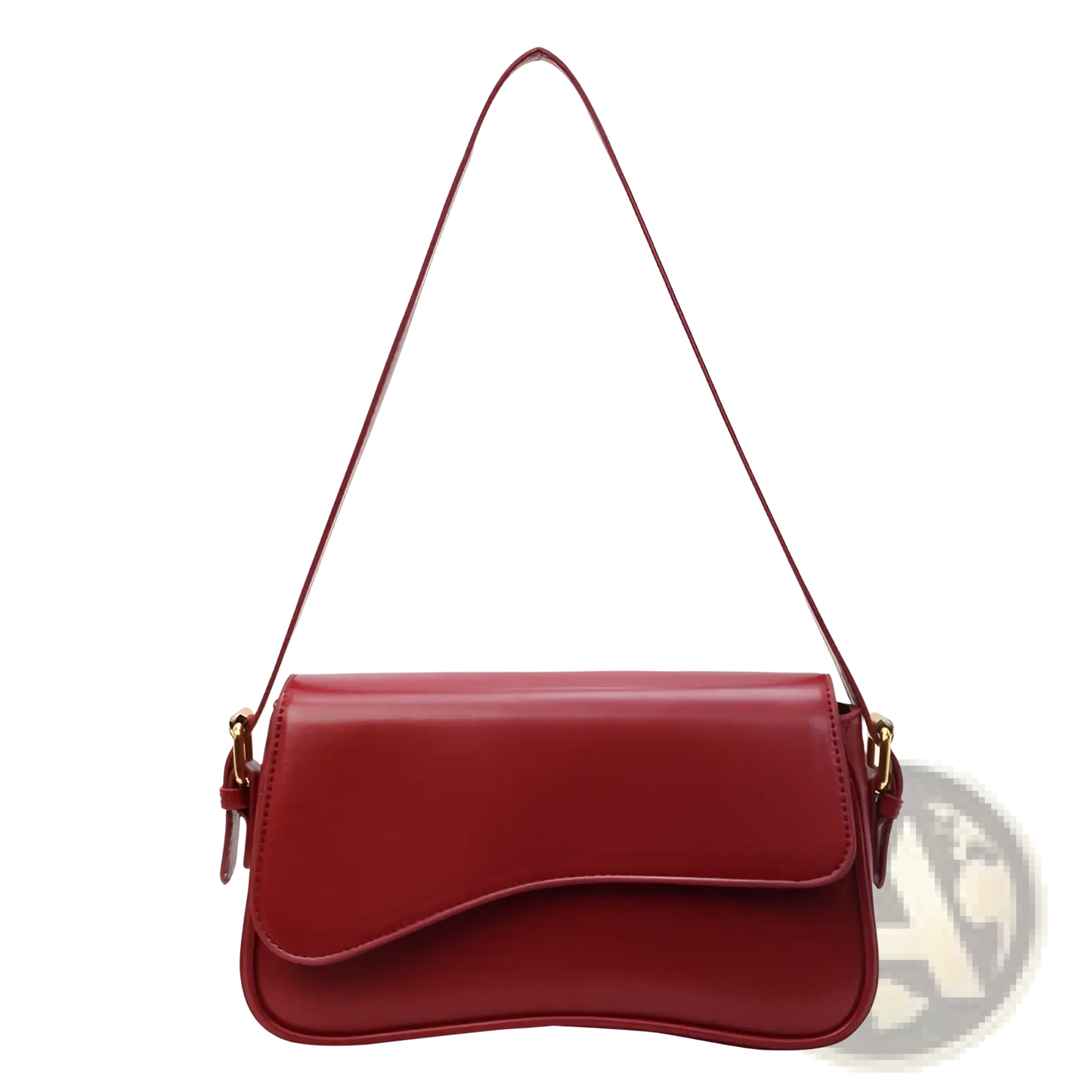 Leather Messenger Bag Minimalist Crossbody Organ Bag