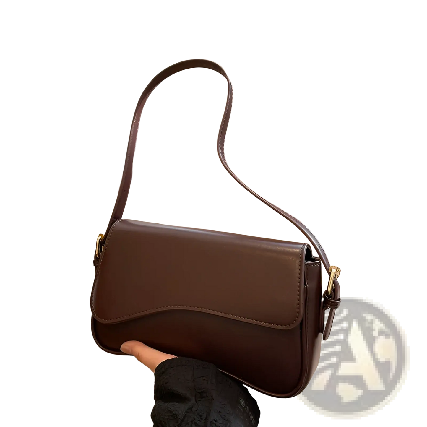 Leather Messenger Bag Minimalist Crossbody Organ Bag
