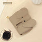 Elephant Leather Accordion Card Holder Wallet