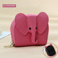 Elephant Leather Accordion Card Holder Wallet