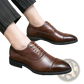 Leather Oxford Shoes Men's Business Casual Brogue