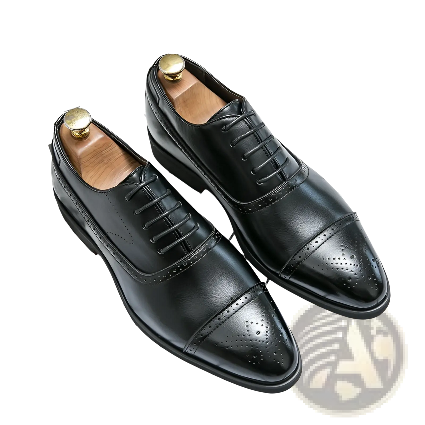 Leather Oxford Shoes Men's Business Casual Brogue