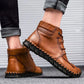 Arbaglobal Men's Handcrafted Leather Casual Ankle Boots