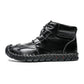 Arbaglobal Men's Handcrafted Leather Casual Ankle Boots