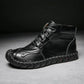 Arbaglobal Men's Handcrafted Leather Casual Ankle Boots