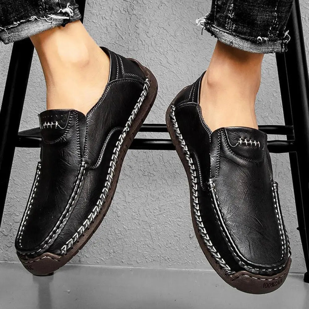 Men's Premium Soft Sole Leather Business Loafers