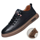 Leather Sports Sneakers Cushioned Fashion Shoes