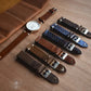 Handmade Perforated Crazy Horse Leather Accessory Strap