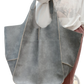 Leather Tote Bag Large Capacity Soft Slouchy Shoulder Bag