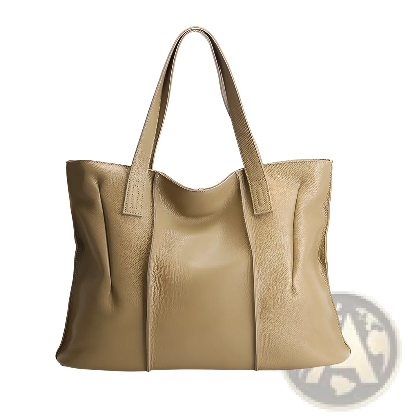 Leather Tote Bag Pebbled Cowhide Shoulder Handbag