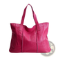 Leather Tote Bag Pebbled Cowhide Shoulder Handbag