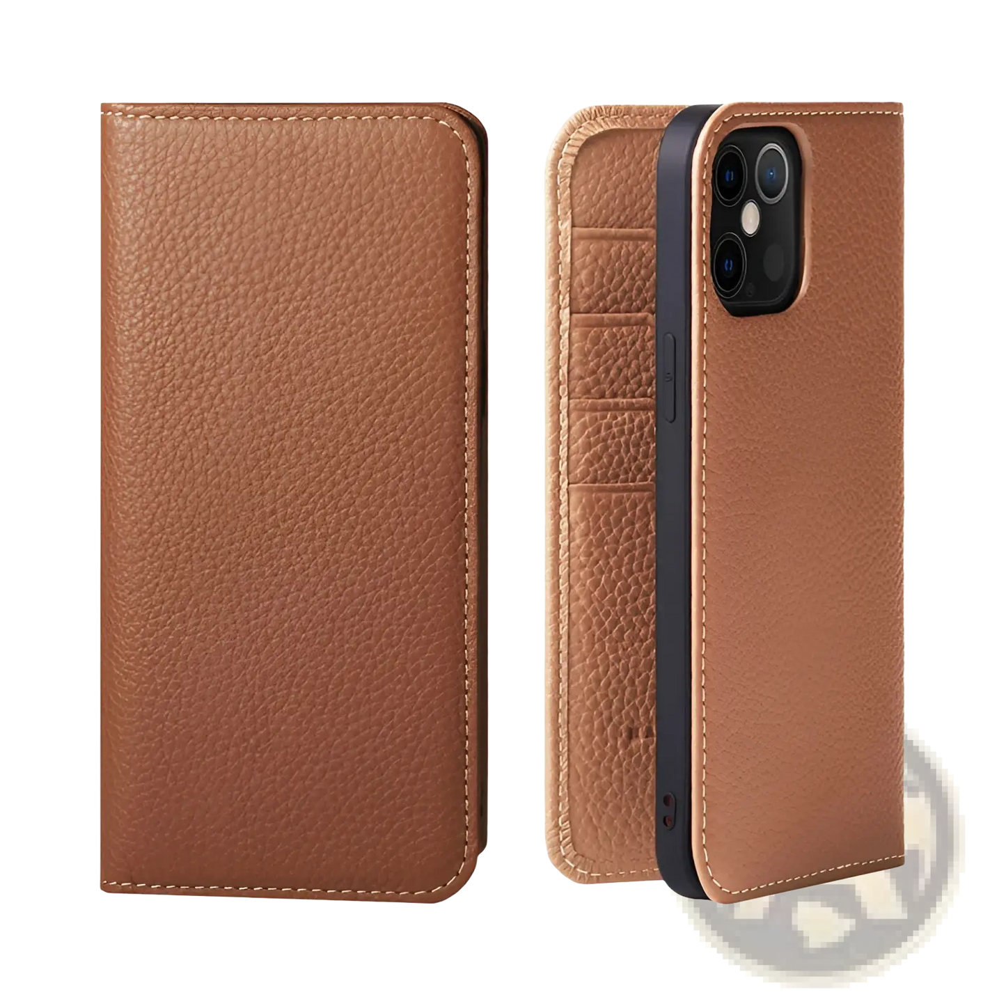 Leather Wallet Case for Iphone 16 15 14 13 12 11