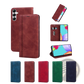 Leather Wallet Phone Case with Magnetic Card Slot