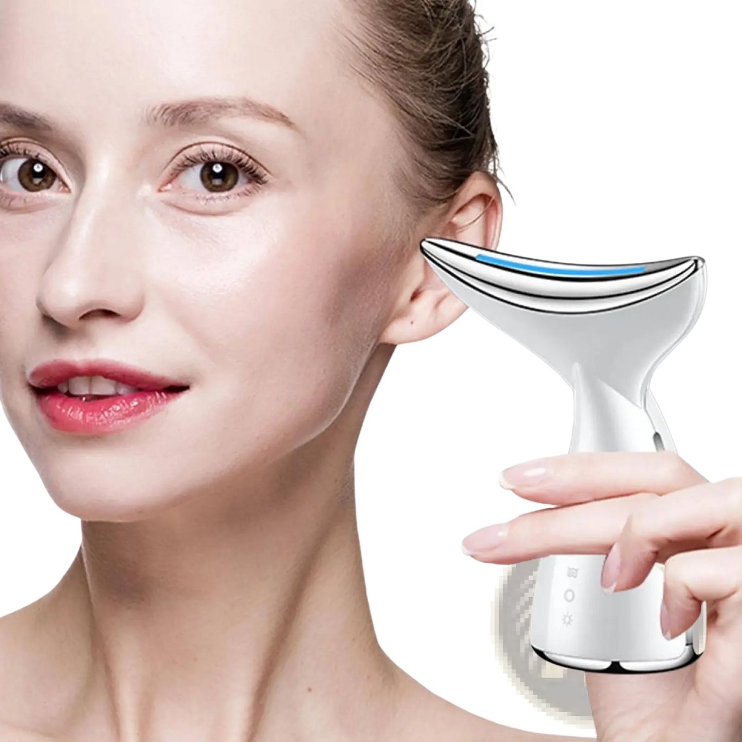 Led Face and Neck Tightening Massager for Wrinkle Removal