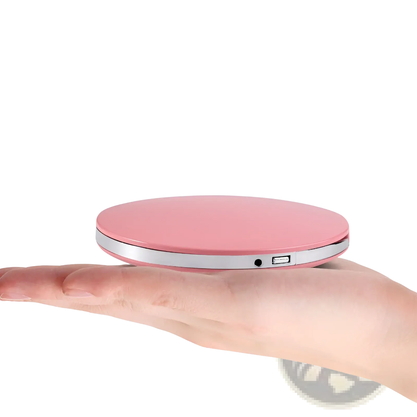 Led Makeup Mirror Portable Usb Compact Folding Mirror