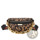 Leopard Print Chain Waist Bag for Women