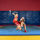 BalanceFrom Fitness 120 x 48" All Purpose Folding Gymnastics Exercise Mat, Blue