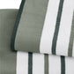 Decorative Cotton Stripe Bath Towel Set - Noelle Collection