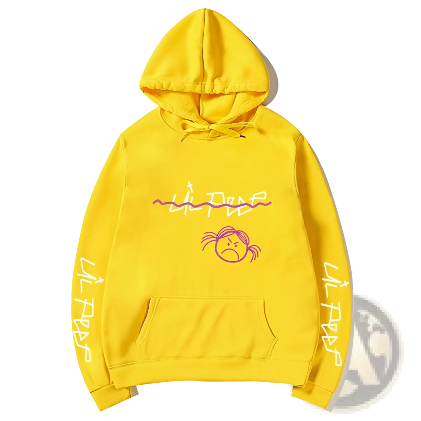 Lil Peep Graphic Print Pullover Hooded Sweatshirt