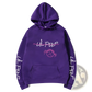 Lil Peep Graphic Print Pullover Hooded Sweatshirt