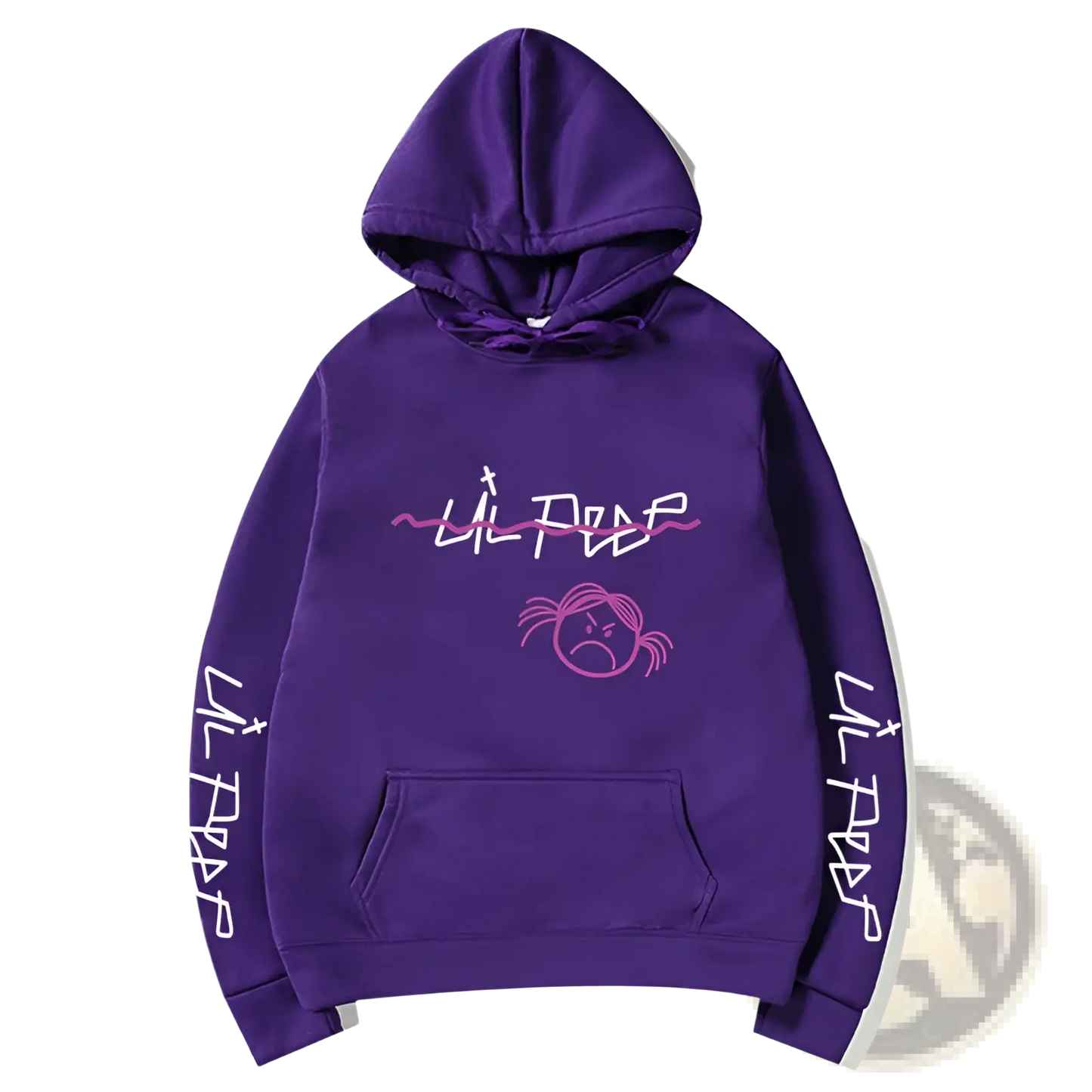 Lil Peep Graphic Print Pullover Hooded Sweatshirt