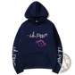Lil Peep Graphic Print Pullover Hooded Sweatshirt