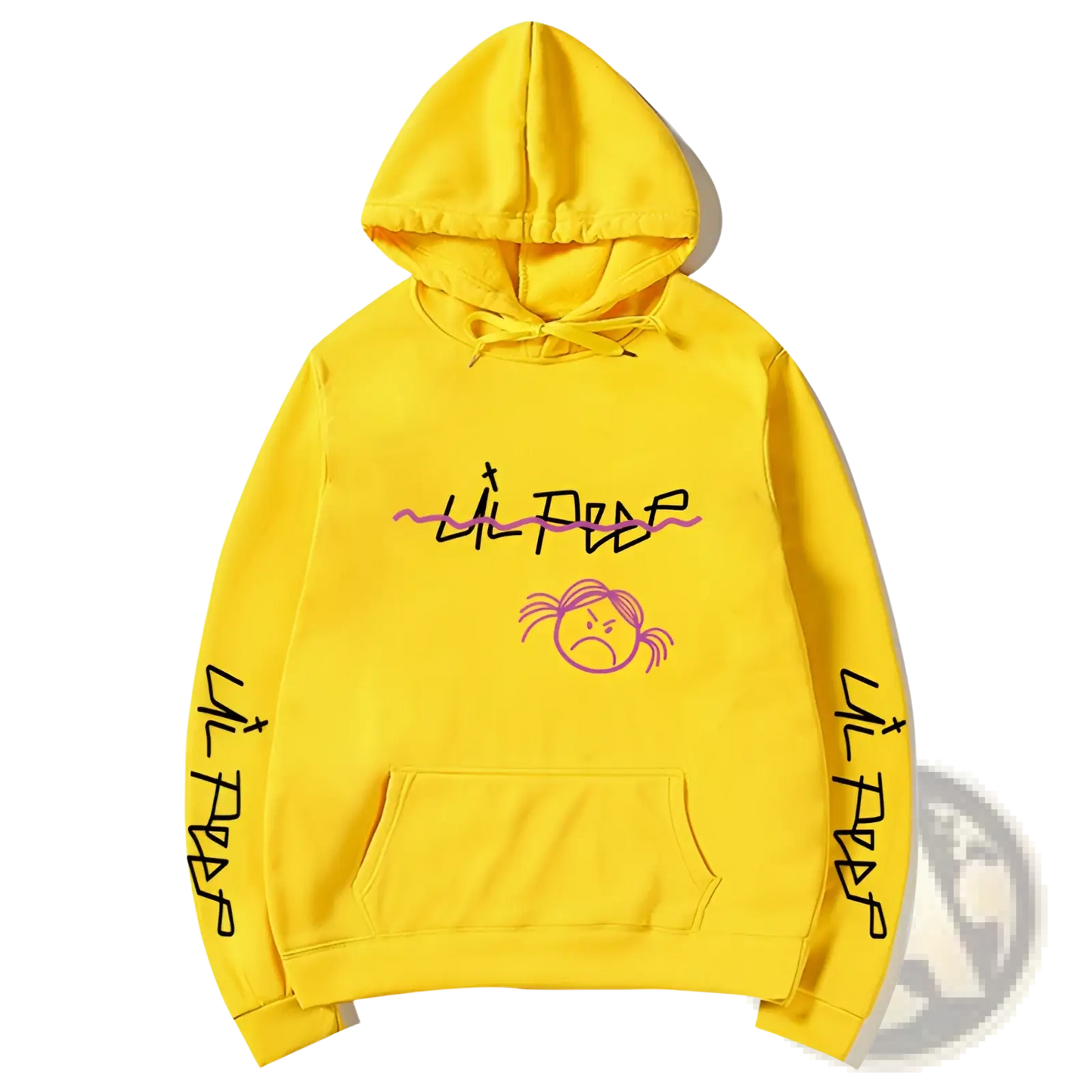 Lil Peep Graphic Print Pullover Hooded Sweatshirt