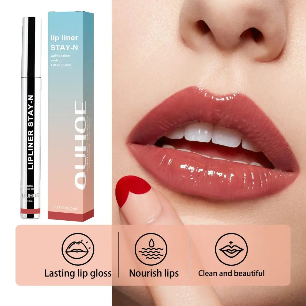 Ouhoe Waterproof Plumping Lip Liner and Gloss Pen