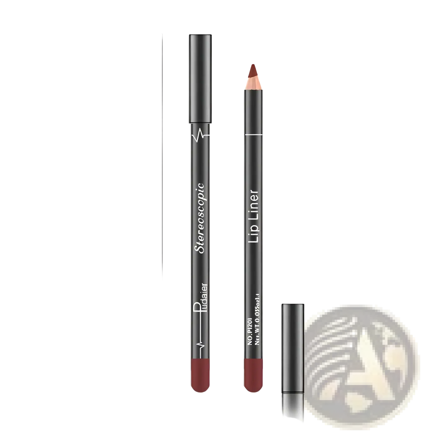 Lip Liner Set 12 Colors Waterproof Matte Pencils