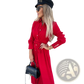 Long Sleeve Belted Maxi Cardigan Dress with Waist Tie