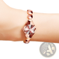 Luxe Geometric Faceted Bracelet Watch with Diamond Accents