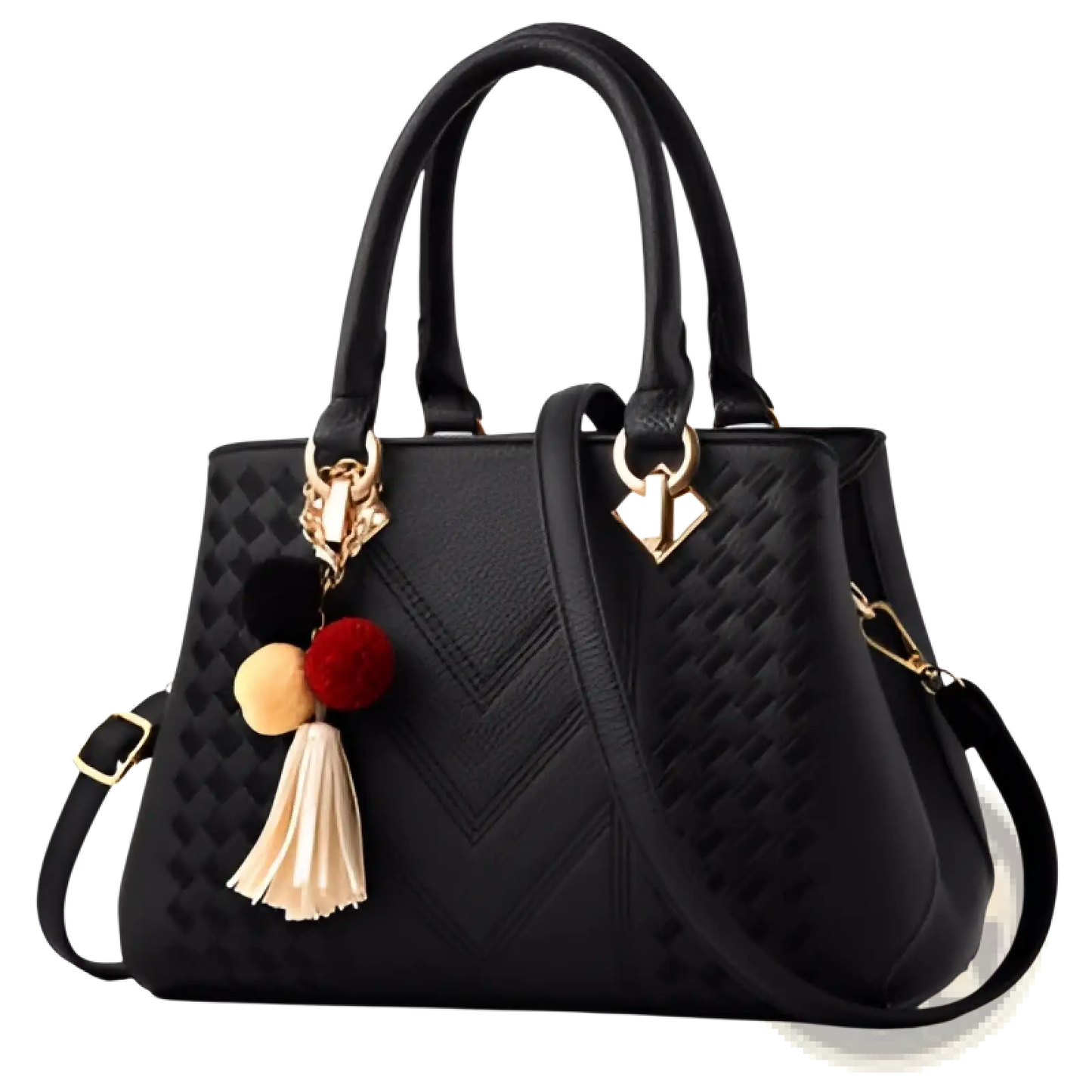 Luxury Women Handbags Woven Pu Leather Crossbody Bag