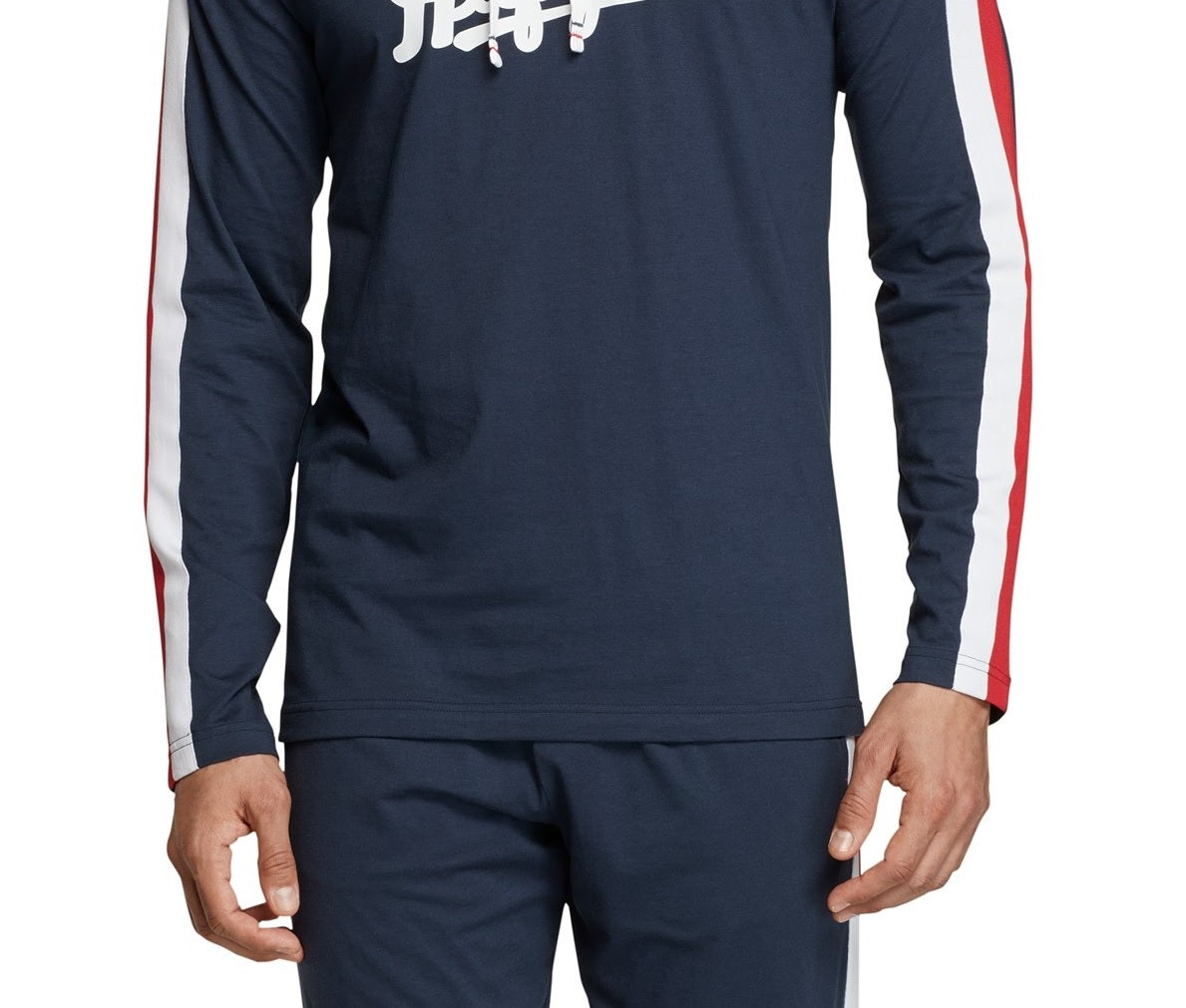 The Modern Essentials Men's Striped Hoodie