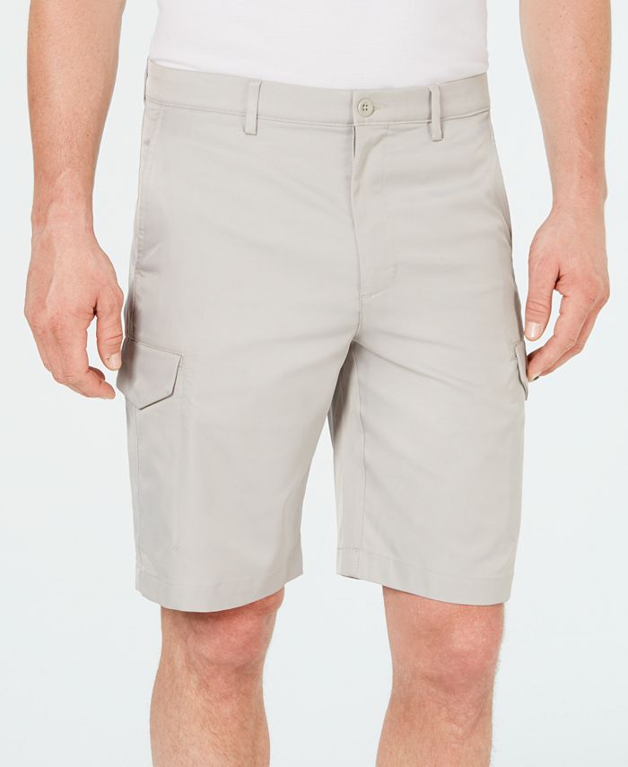 Attack Life By Greg Norman Men's 10" Cargo Shorts Gray Size 32