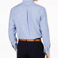 Club Room Men's Classic/Regular Fit Stripe Dress Shirt Navy Size 15.5X34-35