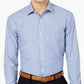 Club Room Men's Classic/Regular Fit Stripe Dress Shirt Navy Size 16-34-35