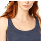 Maison Jules Women's Fitted Tank Top Blue Size Extra Large