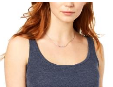 Maison Jules Women's Fitted Tank Top Blue Size Extra Large