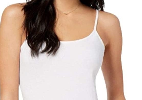 Maison Jules Women's Adjustable Camisole White Size Extra Large
