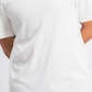 Club Room Men's T-Shirt Bright Large Performance Crew Tee White Size Large