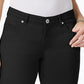 Style & Co Women's Cuffed Denim Skimmer Shorts Black Size 12