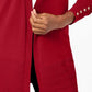 Charter Club Women's Open-Front Cardigan Red Size Small